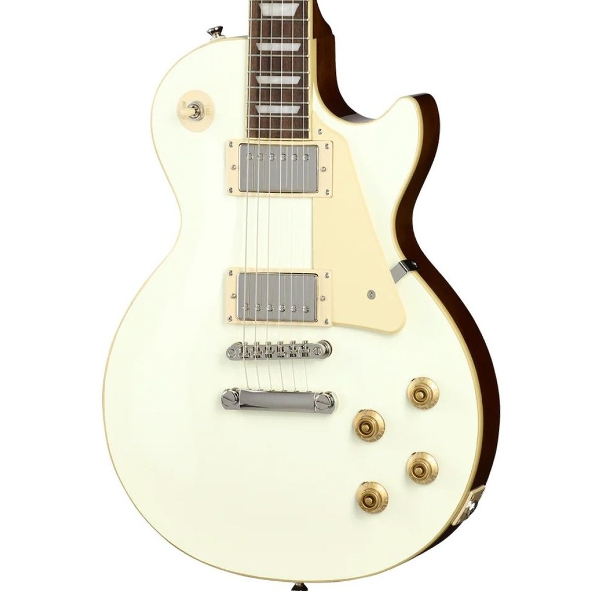 Epiphone Les Paul Standard 50s Plain Top (Incl. Premium Gig Bag); Classic White
