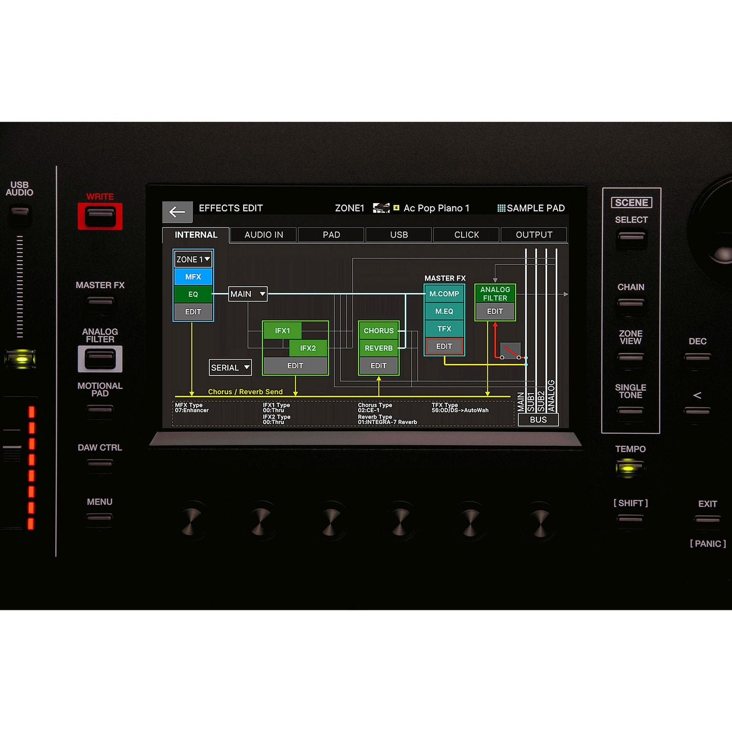 Roland Fantom 6 EX Keyboard Workstation