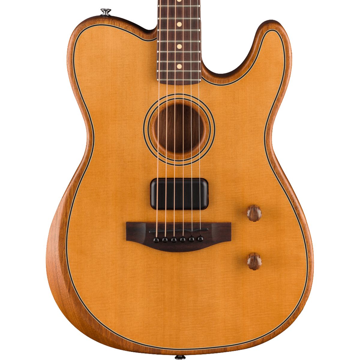 Fender Acoustasonic; Standard Telecaster; Aged Natural