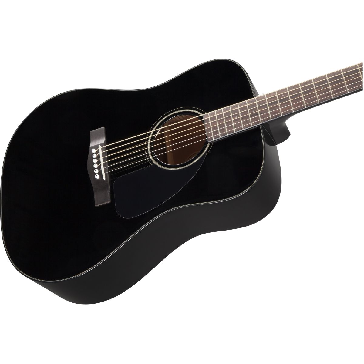 Fender CD-60 Dreadnought V3 Acoustic Guitar; Black with Case