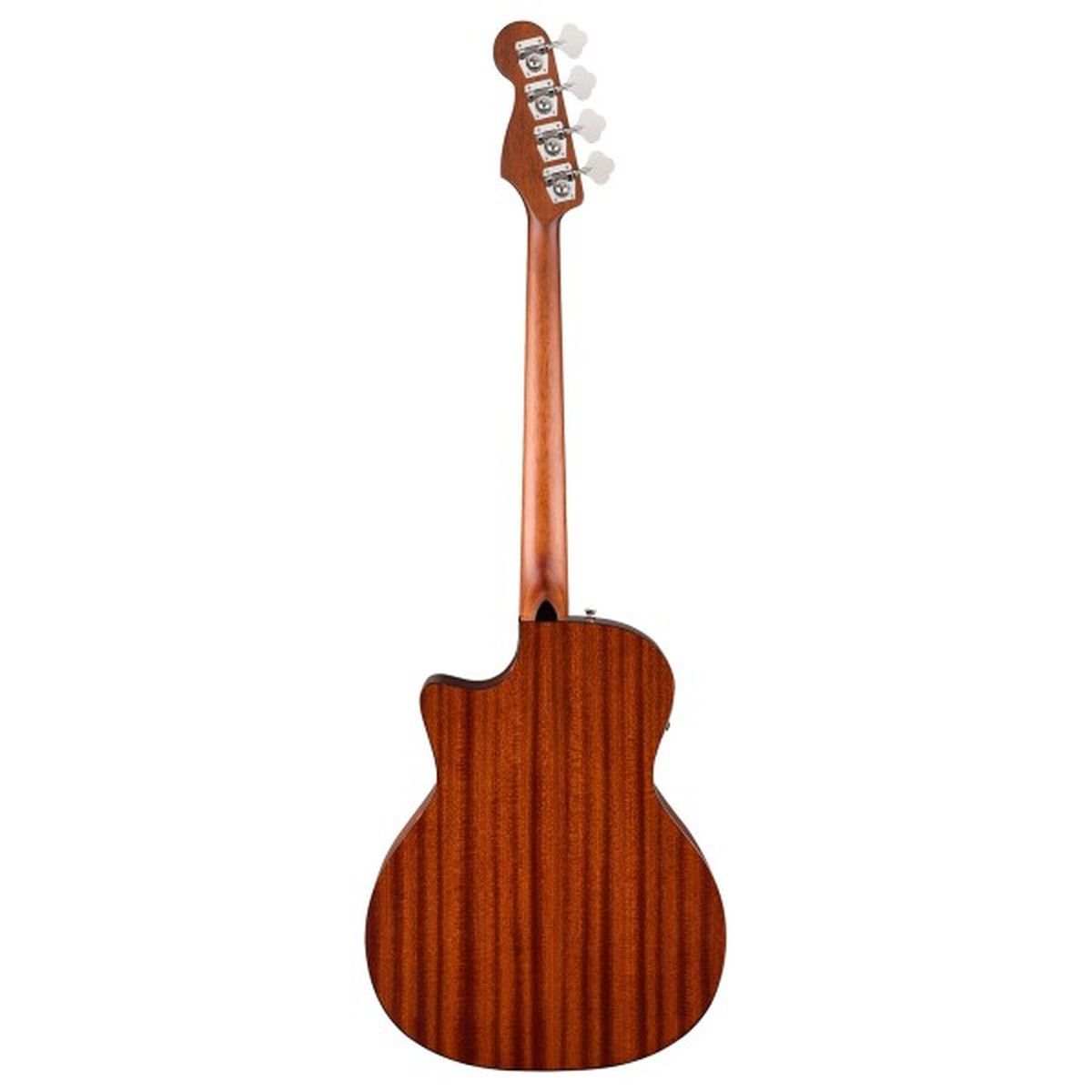 Fender California Deluxe Kingman Electro Acoustic Bass; Honey Sunburst