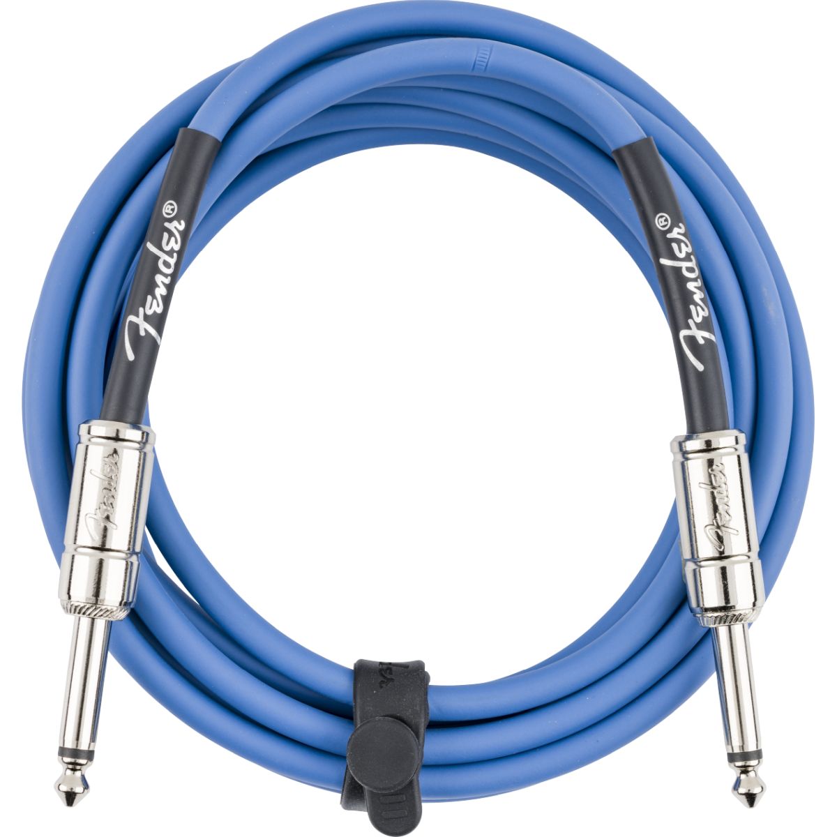 Fender Contour Instrument Cable, Lake Placid Blue, 10'