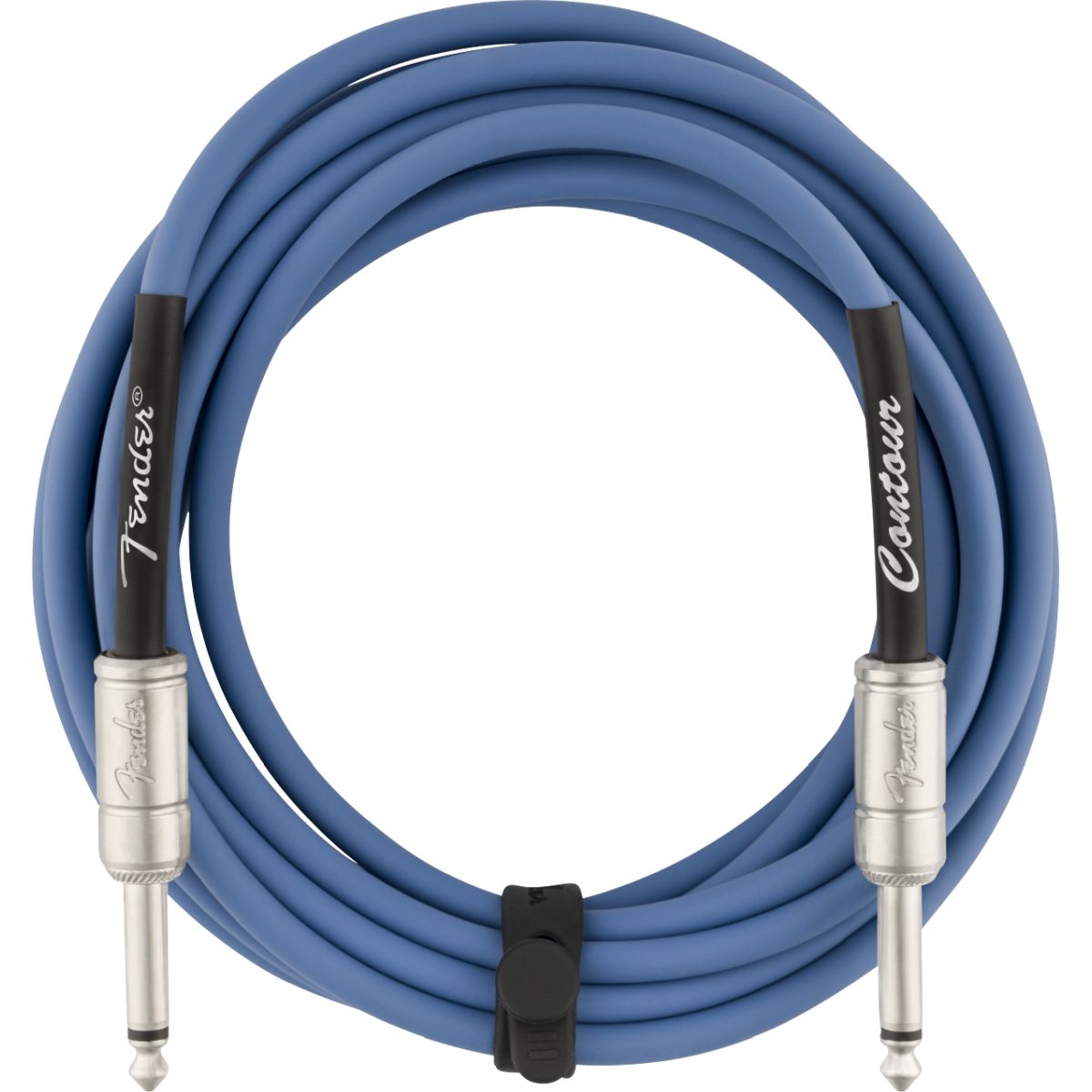 Fender Contour Instrument Cable, Lake Placid Blue, 15'