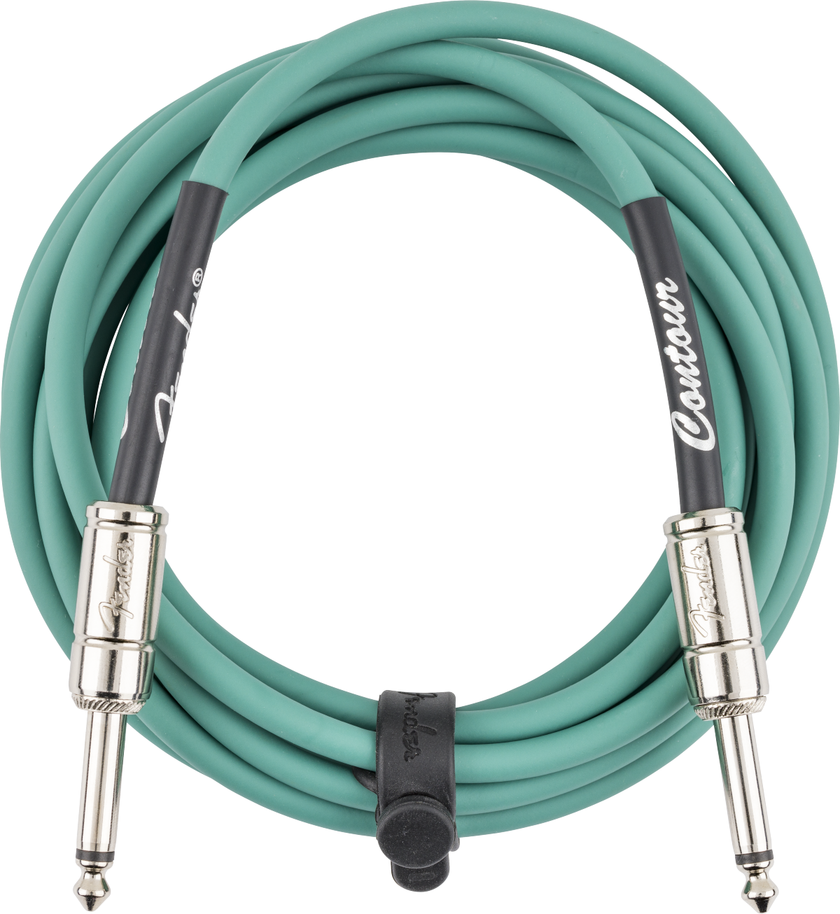 Fender Contour Instrument Cable, Sherwood Green, 10'