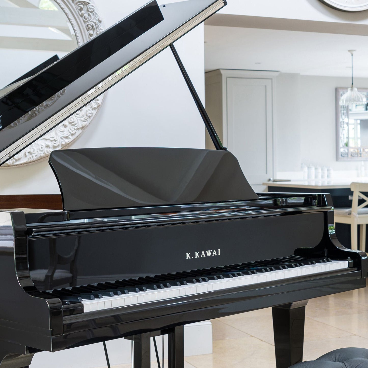 Kawai GL10 153cm Grand Piano; Polished Ebony