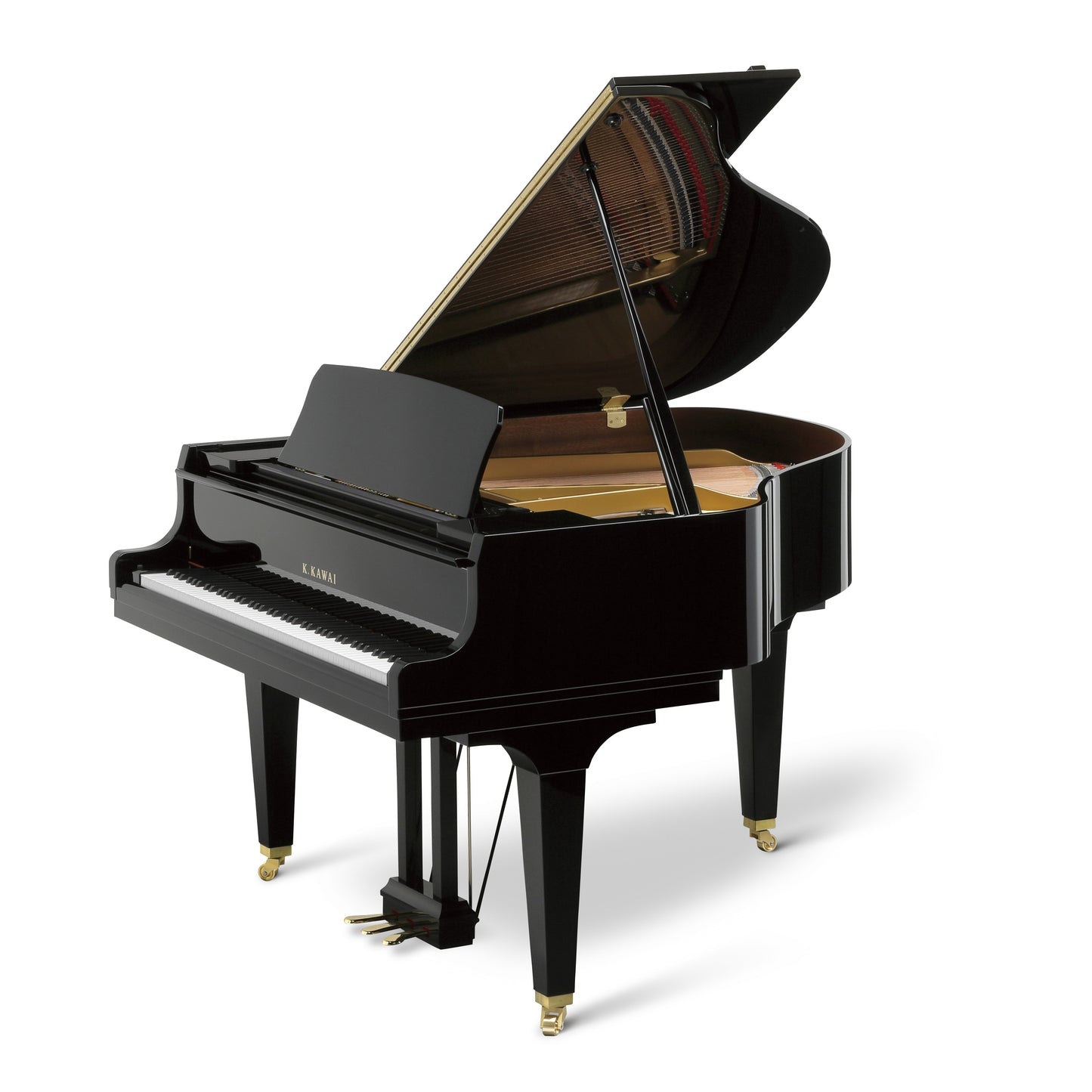 Kawai GL20 157cm Grand Piano; Polished Ebony