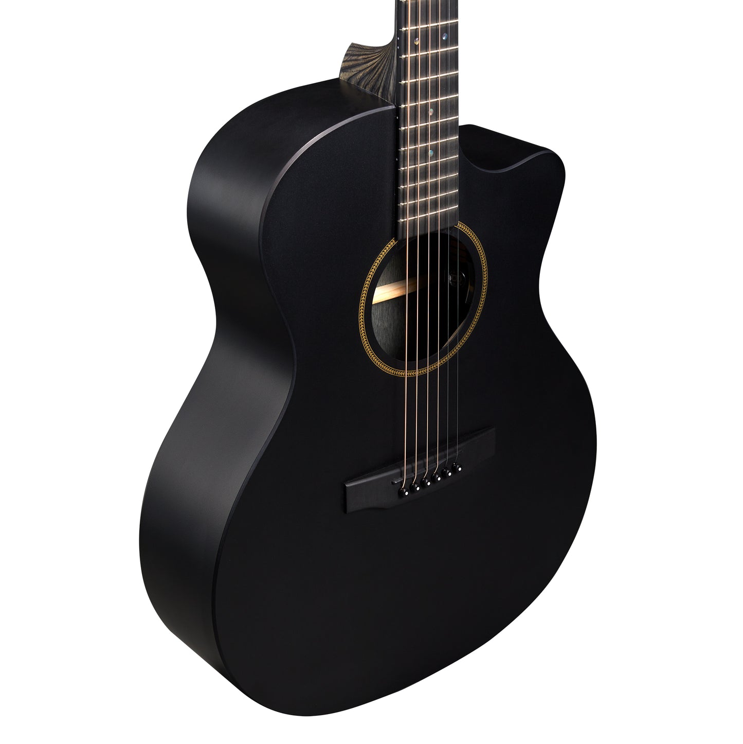 Martin GPC-X1E Electro Acoustic Guitar; Black | Incl Softshell Case