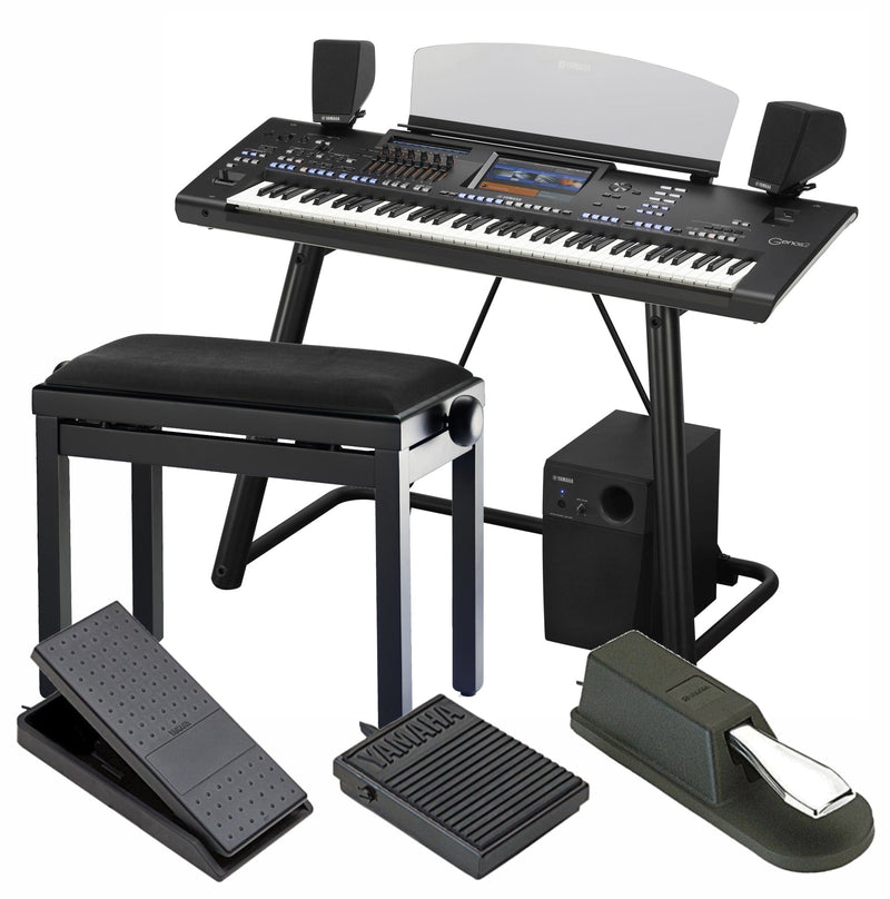 Yamaha Genos 2 Keyboard Elite Package