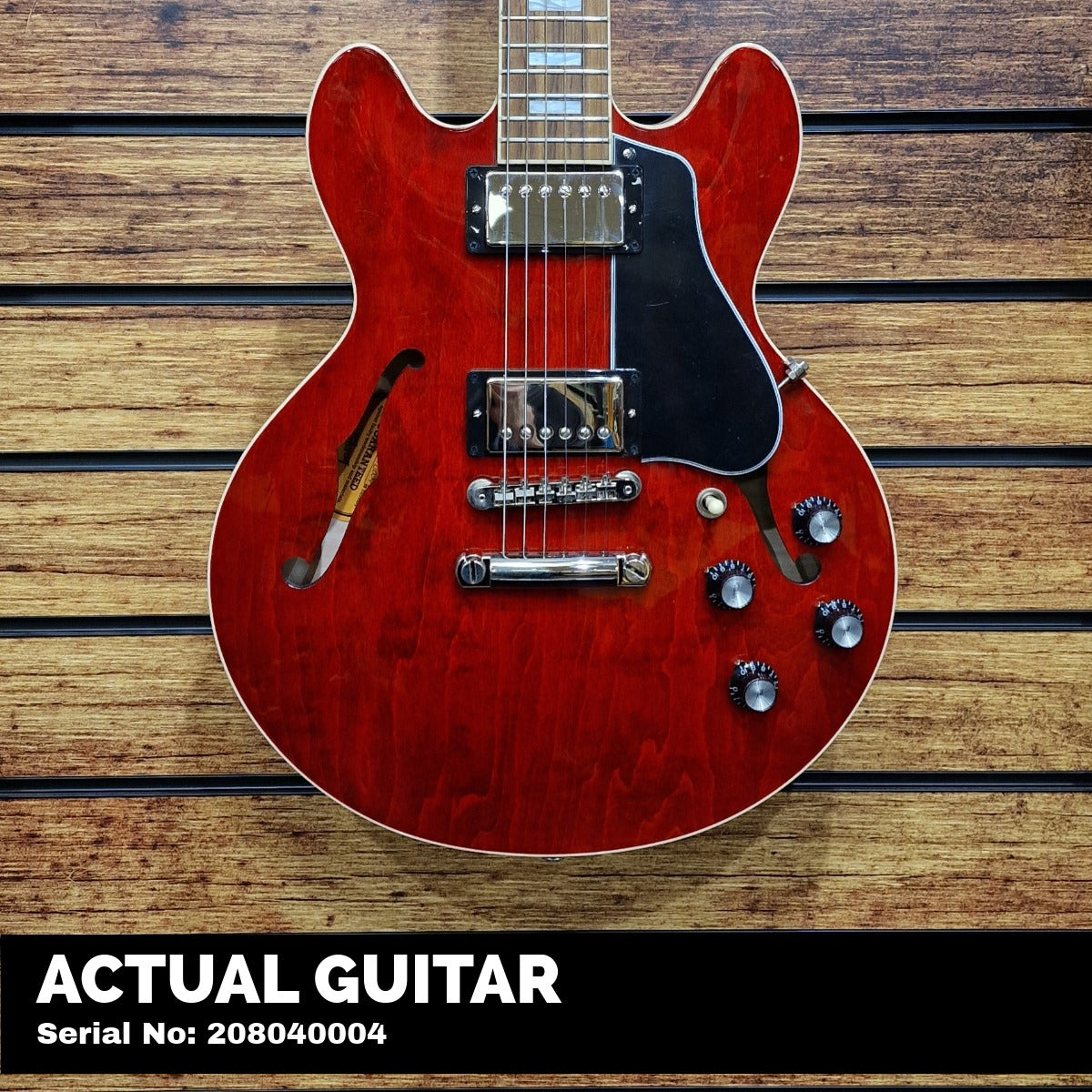 Gibson ES-339 Figured; 60s Cherry | With 3 FREE Maestro Effects Pedals