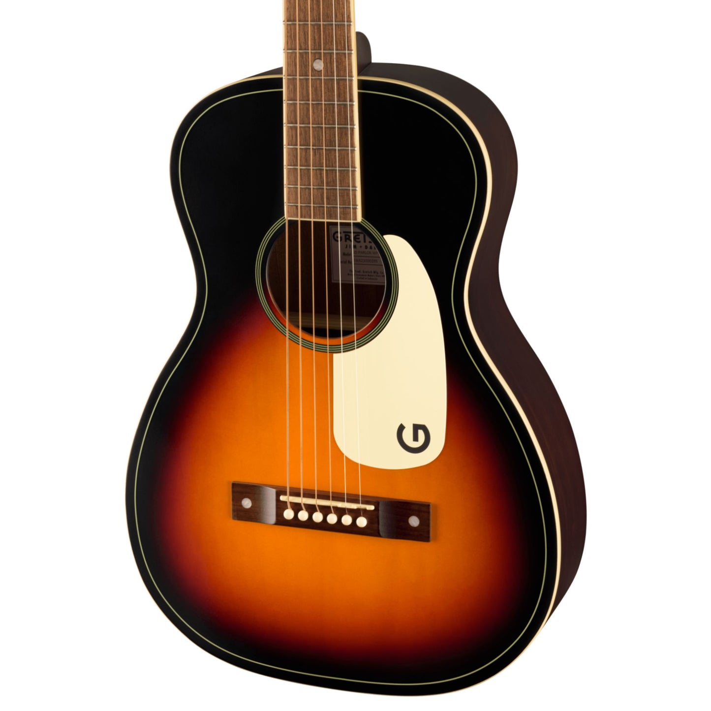 Gretsch Jim Dandy Parlour Acoustic Guitar; Rex Burst