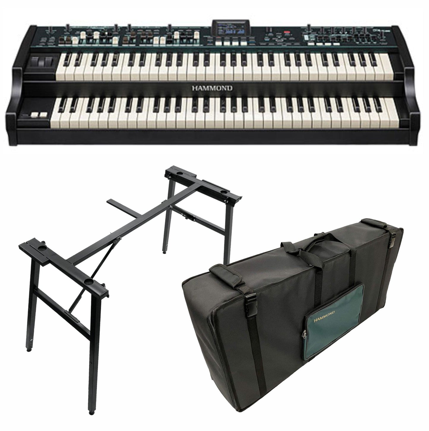 Hammond SKX Pro Bundle Incl Stand & Carry Case