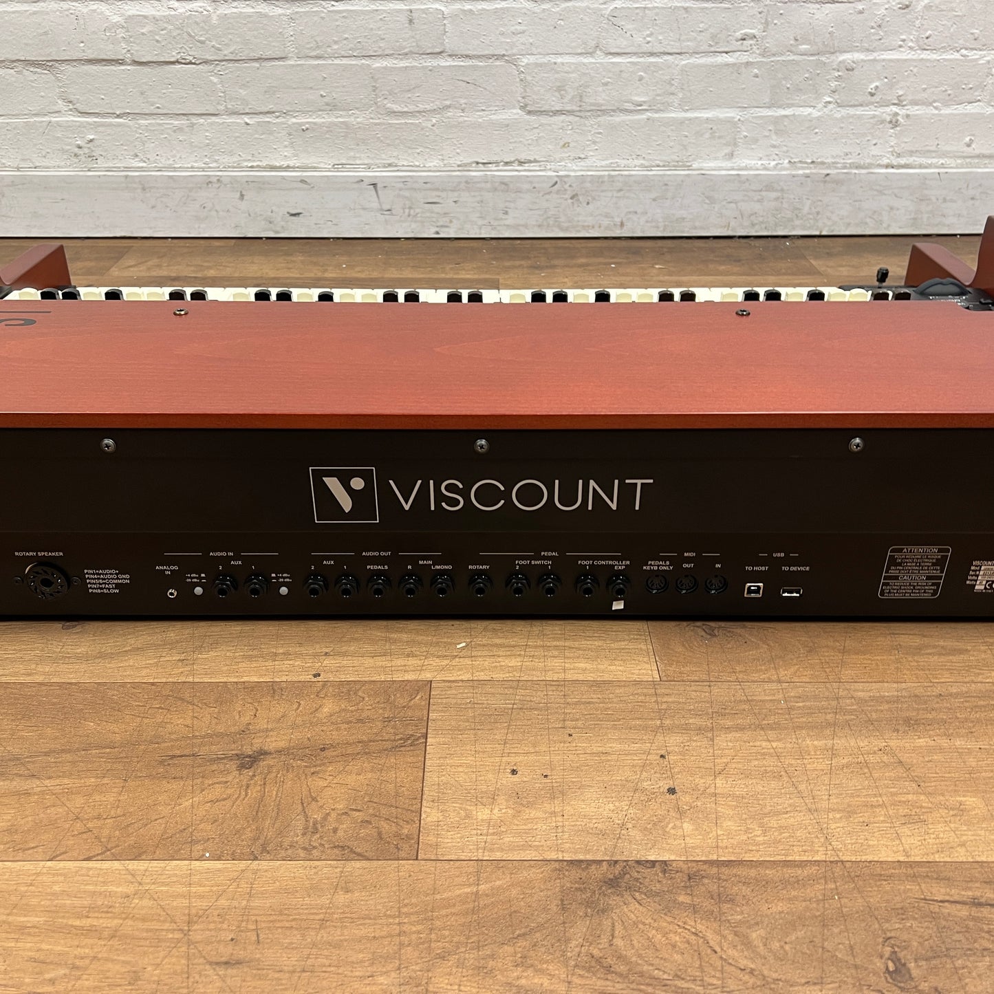 Viscount Legend Soul 261 Dual Manual Organ Keyboard; Serial No: 0213A117 | Second Hand
