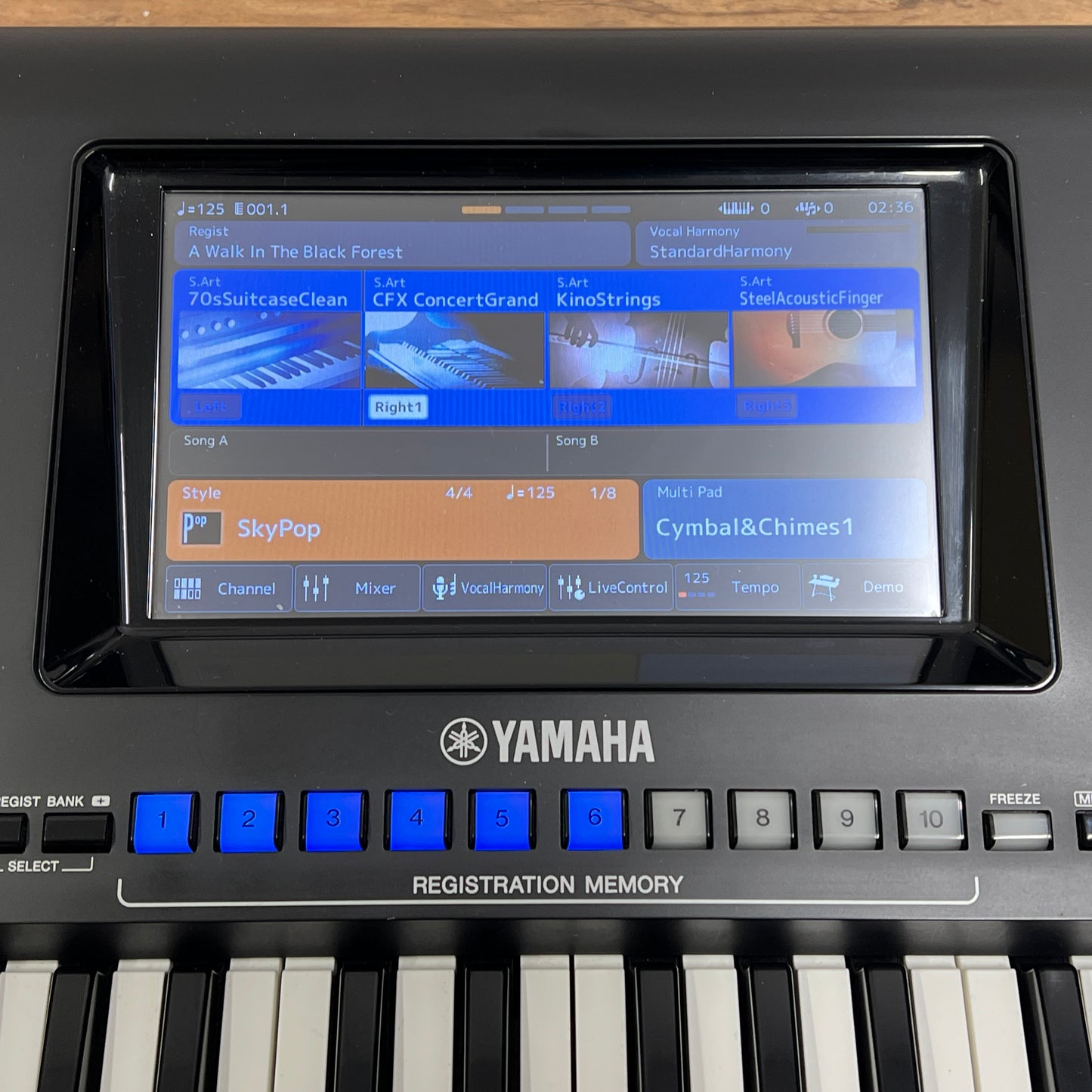 Yamaha Genos 1 Arranger Workstation Keyboard; Serial No: BEXO01052 | Second Hand