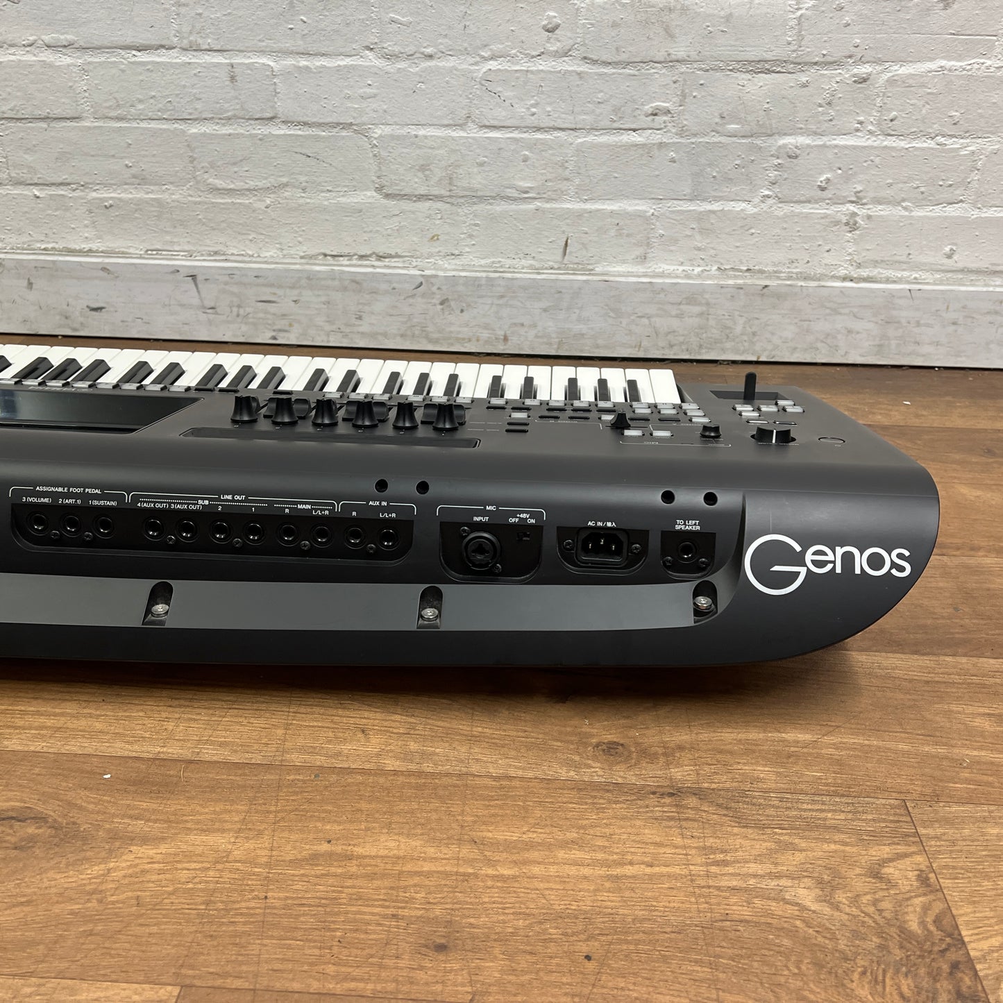 Yamaha Genos 1 Arranger Workstation Keyboard; Serial No: BEBM01035 | Second Hand