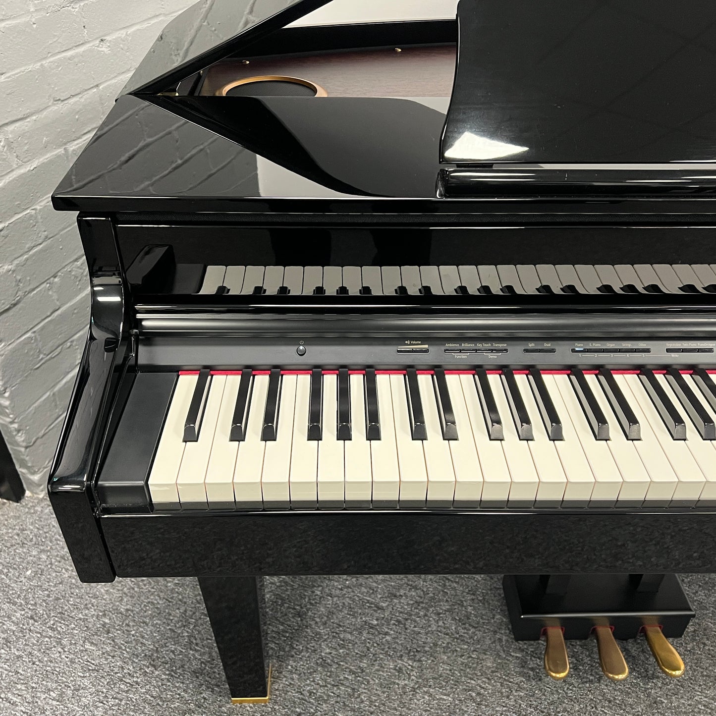 Roland GP607PE Digital Grand Piano With Matching Stool; Ser No:Z5M4959 | Second Hand