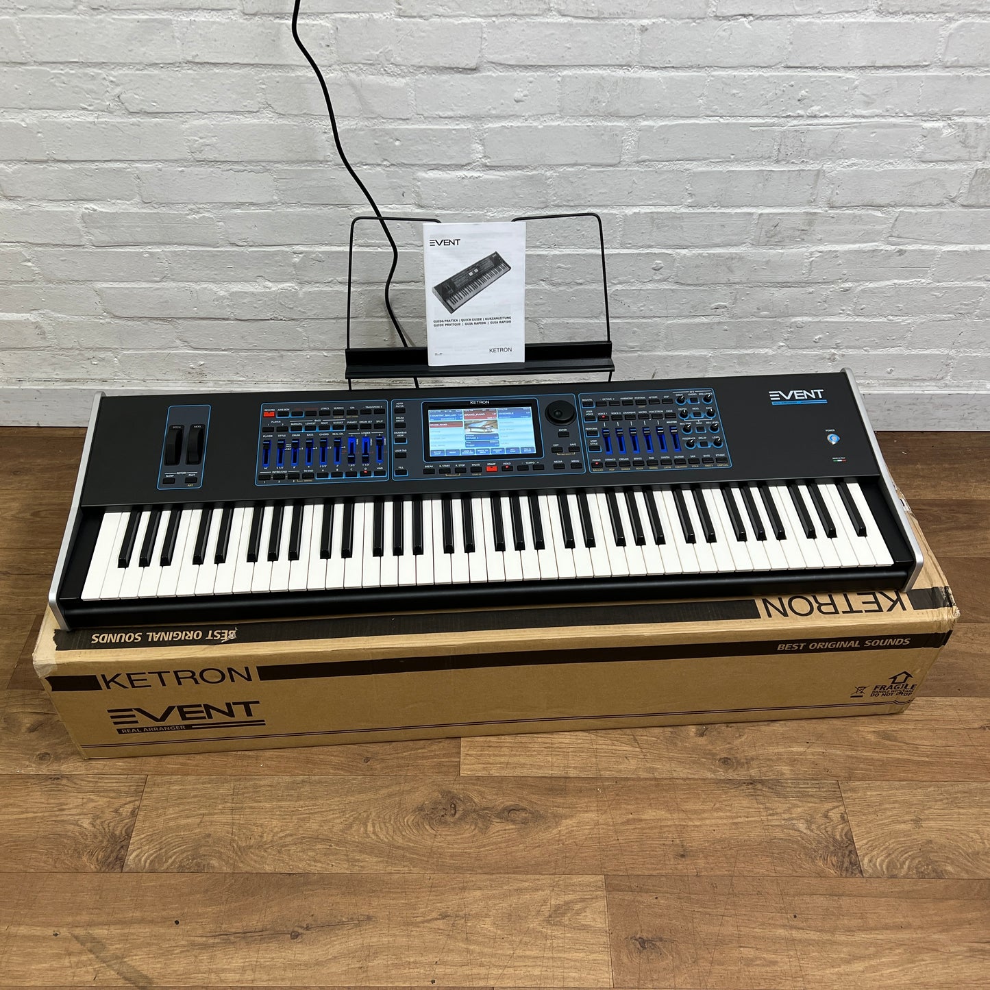 Ketron EVENT 76 Keyboard; Serial No: I1AA11147A | Second Hand