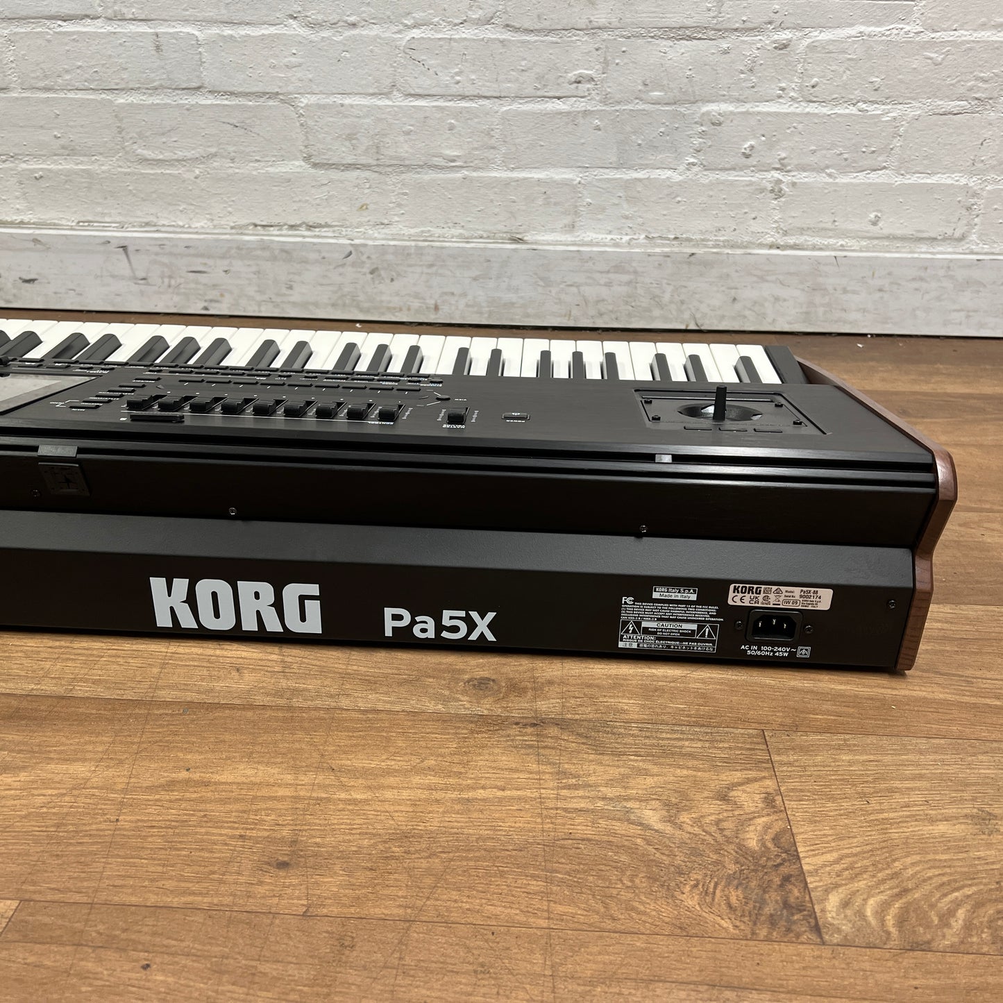 Korg Pa5X 88 Note Arranger Workstation Keyboard; Serial No: 9002174 | B Stock