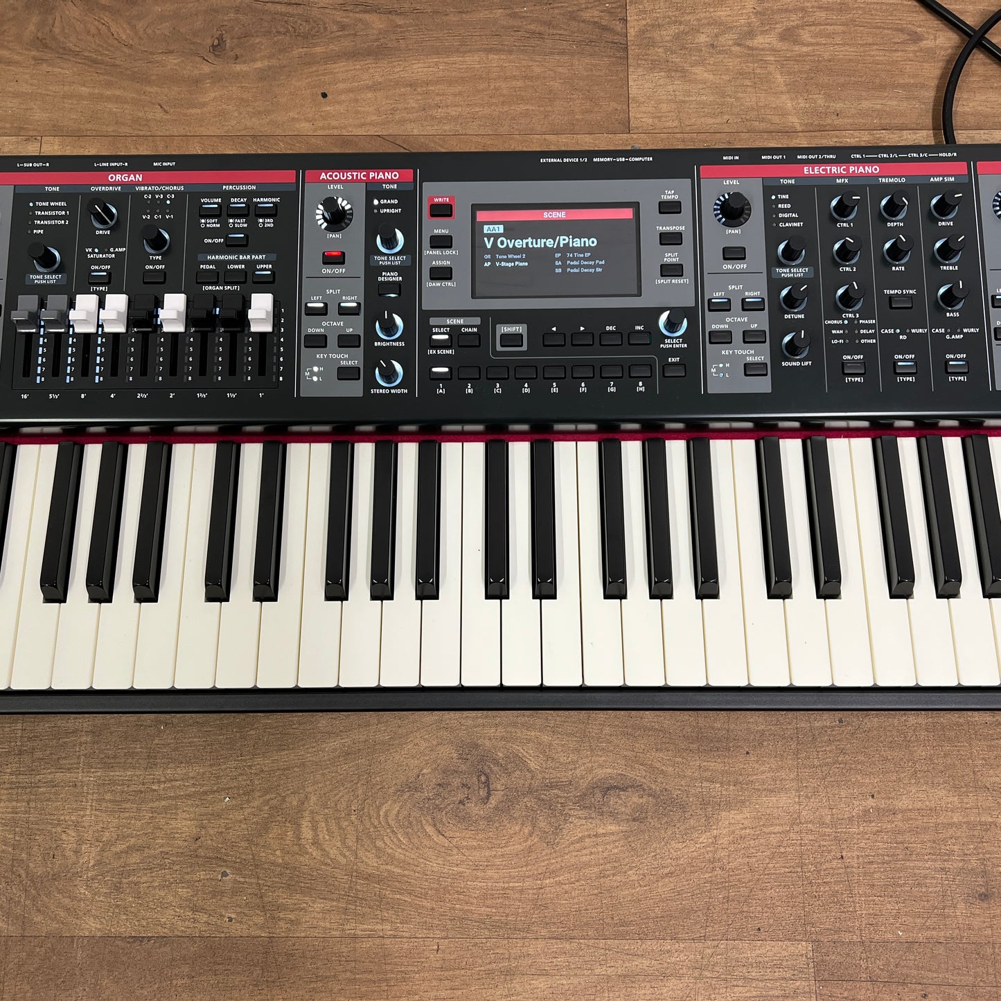 Roland V Stage 88 Keyboard; Serial No: Z3S1244 | Second Hand