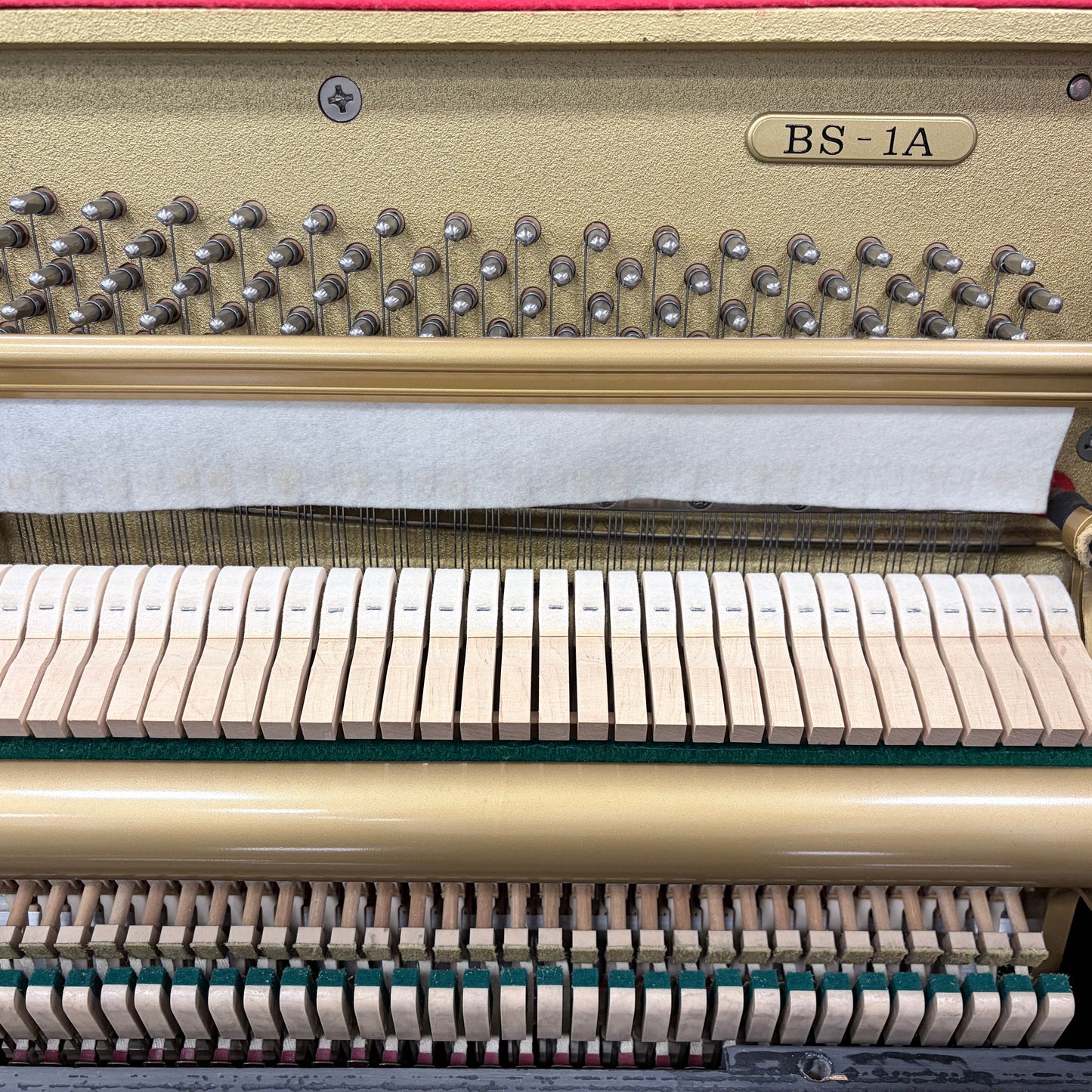 Kawai BS1A Upright Piano in Polished Ebony: Serial No: 2040457 | Second Hand