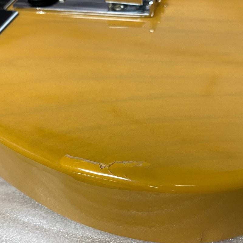 B Stock Fender Player Tele Maple Butterscotch Blonde Guitar
