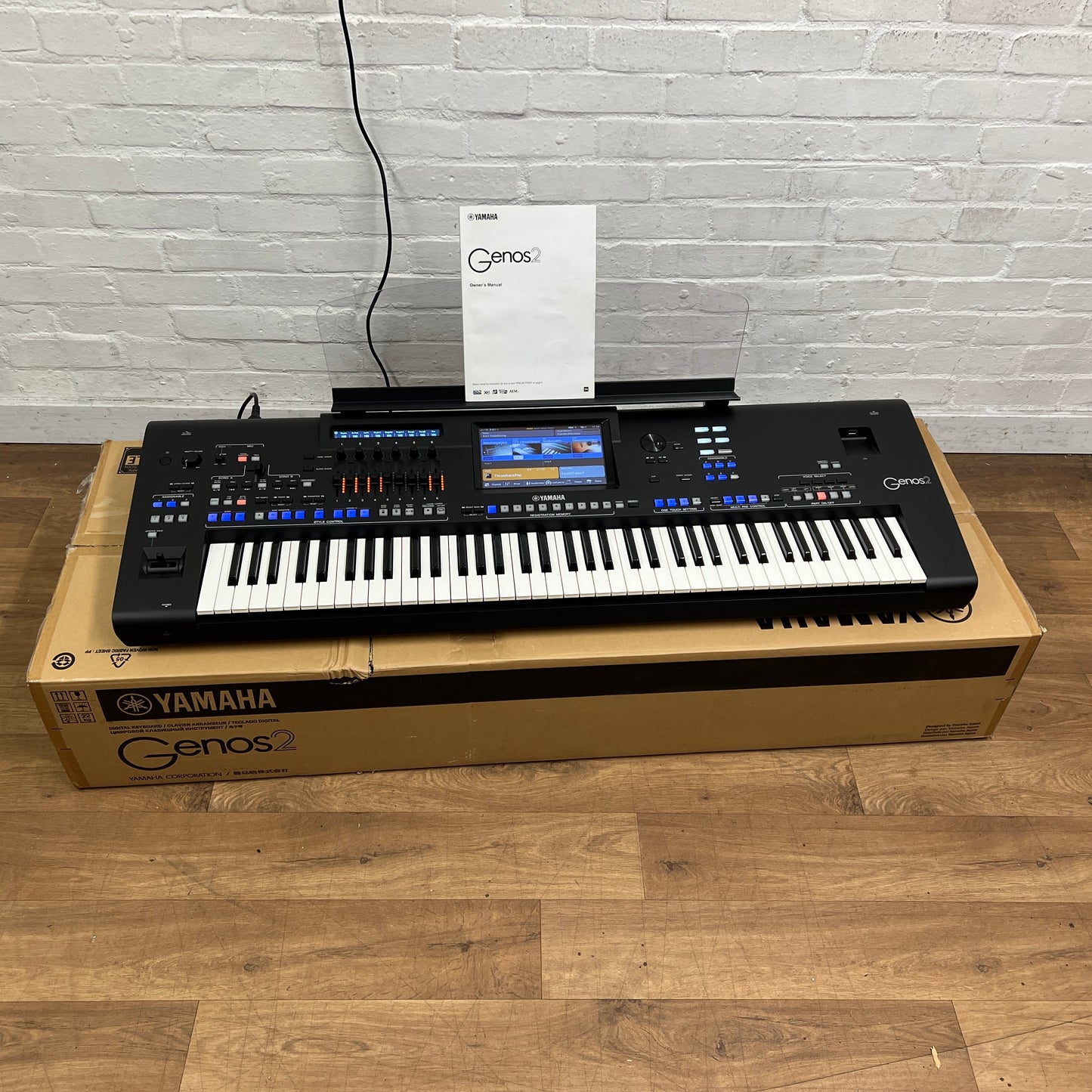 Yamaha Genos 2 Arranger Workstation Keyboard; Serial No: BEDZ01035 | Second hand