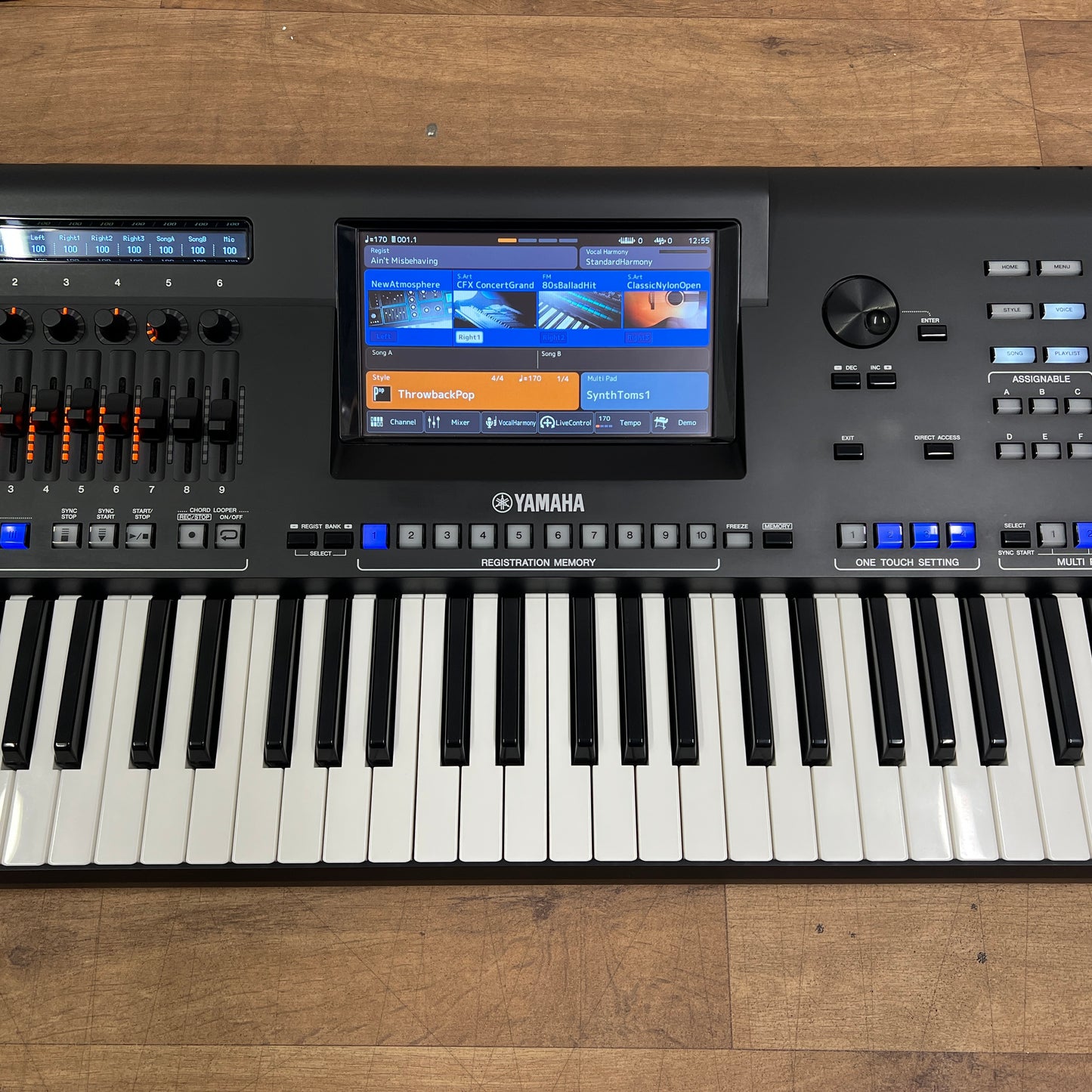 Yamaha Genos 2 Arranger Workstation Keyboard; Serial No: BEDZ01035 | Second hand