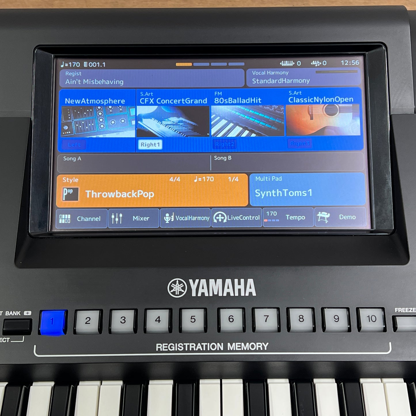 Yamaha Genos 2 Arranger Workstation Keyboard; Serial No: BEDZ01035 | Second hand