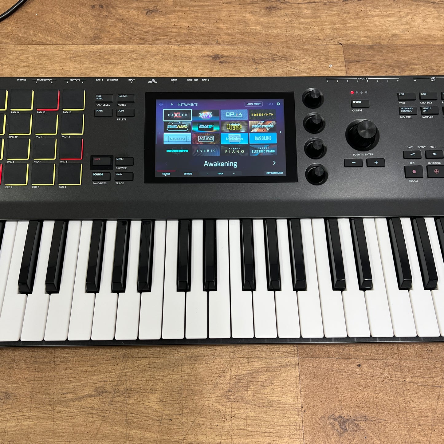 Akai MPC Key 61 keyboard; Serial No: A12211251709298 | Second Hand