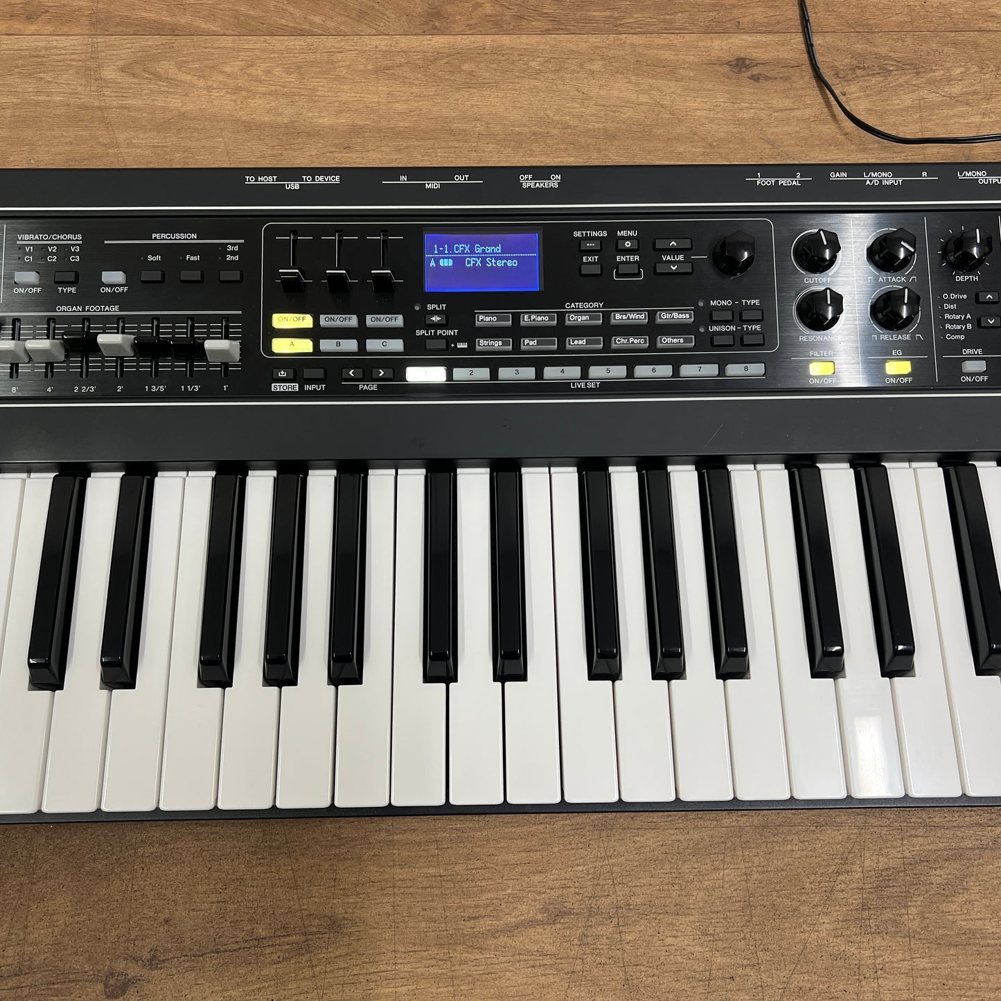 Yamaha CK61 Stage Keyboard; Serial No: BCDO01022 | Second Hand