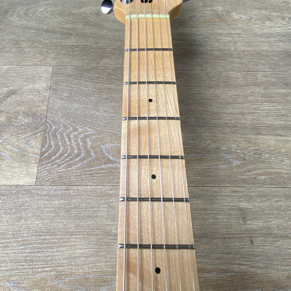 Second Hand Music Man Sub Axis Flame Maple Top Neptune Blue Guitar