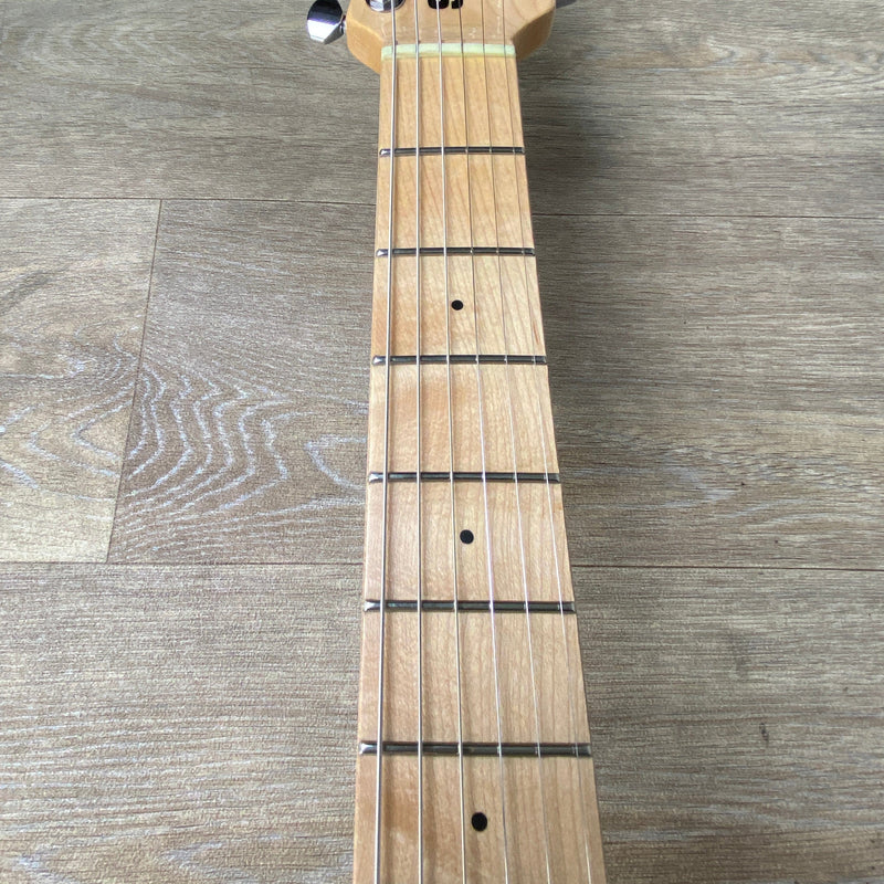Second Hand Music Man Sub Axis Flame Maple Top Neptune Blue Guitar