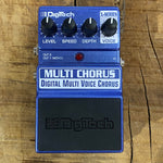 Second Hand Digitech Multi Chorus Guitar Effects Pedal Boxed