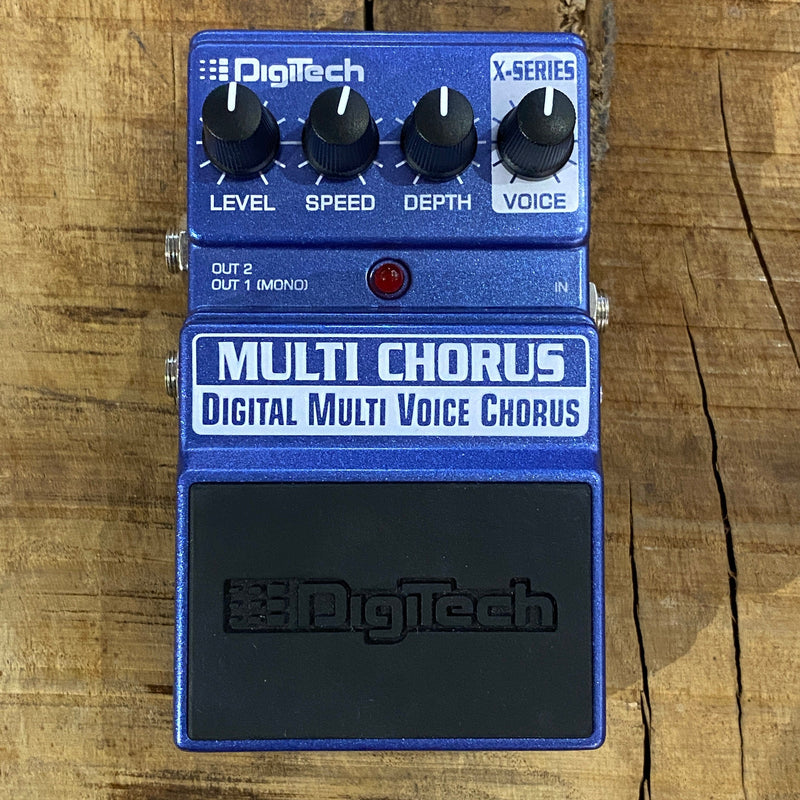 Second Hand Digitech Multi Chorus Guitar Effects Pedal Boxed
