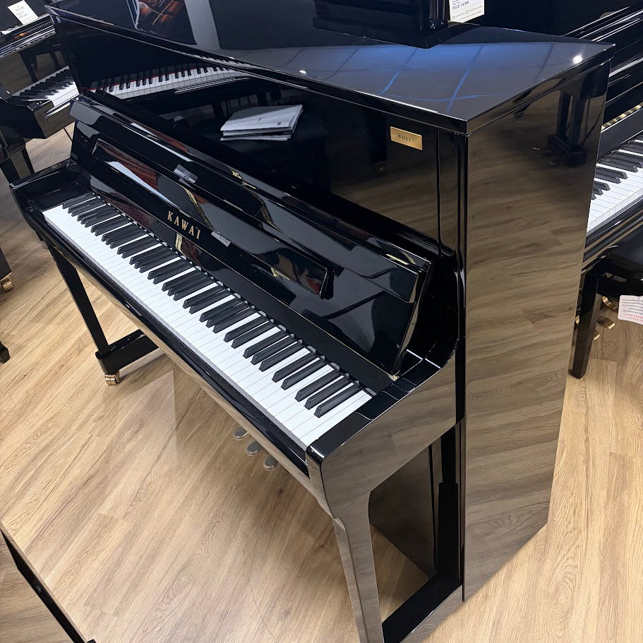 Kawai K300 AURES Upright Piano in Polished Ebony: Serial No: F164650 | Second Hand