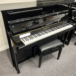 Rippen Model 120 Upright Piano; Polished Ebony: Serial No: 210898 | Second Hand
