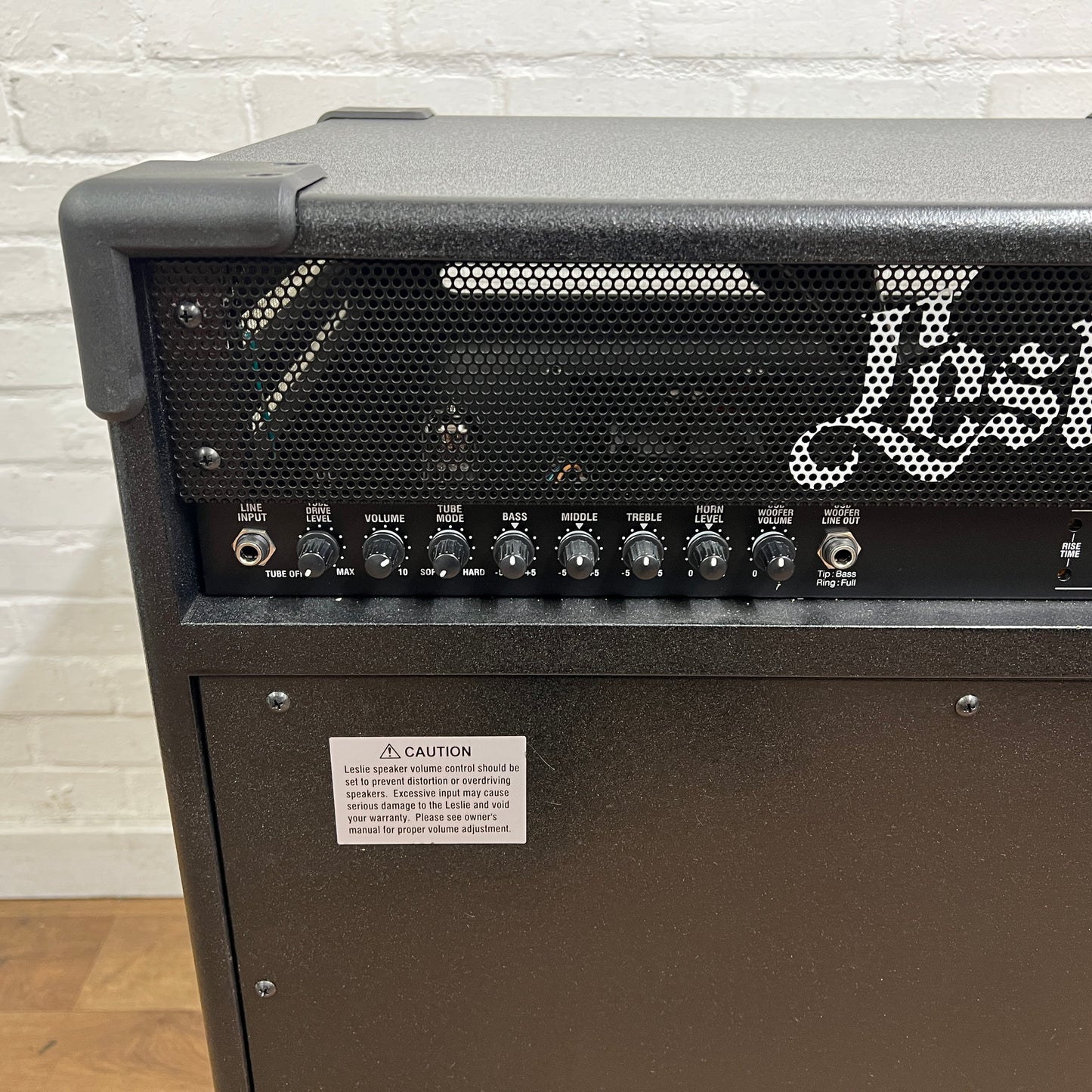 Leslie 3300P 300w Pro High Power Twin Rotor Speaker, Black; Serial No: 18080953 | Second Hand