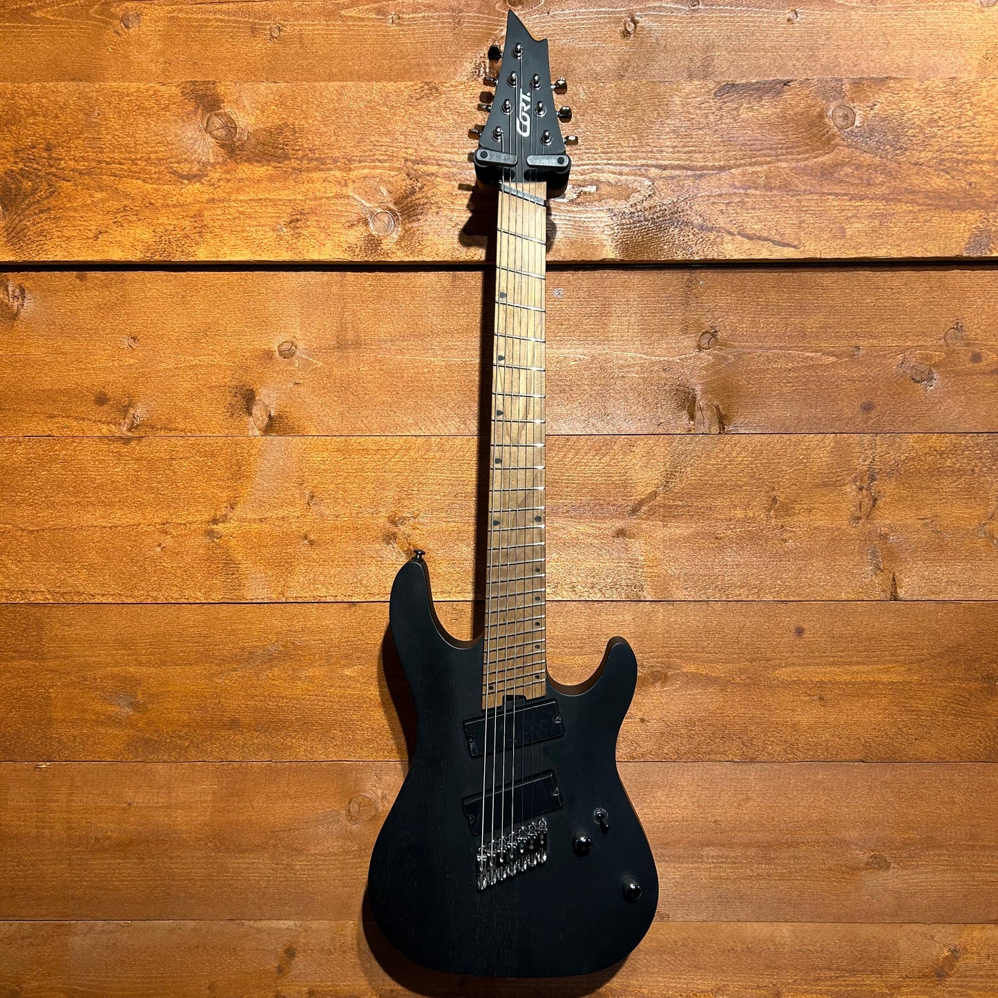 Cort KX307MS Multi Scale 7 String; Open Pore Black: Serial No: IE250200036 | Second Hand