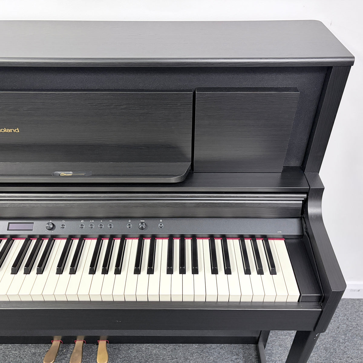 Roland LX706 Digital Piano, Charcoal Black; Serial No: Z1M1687 | Second Hand