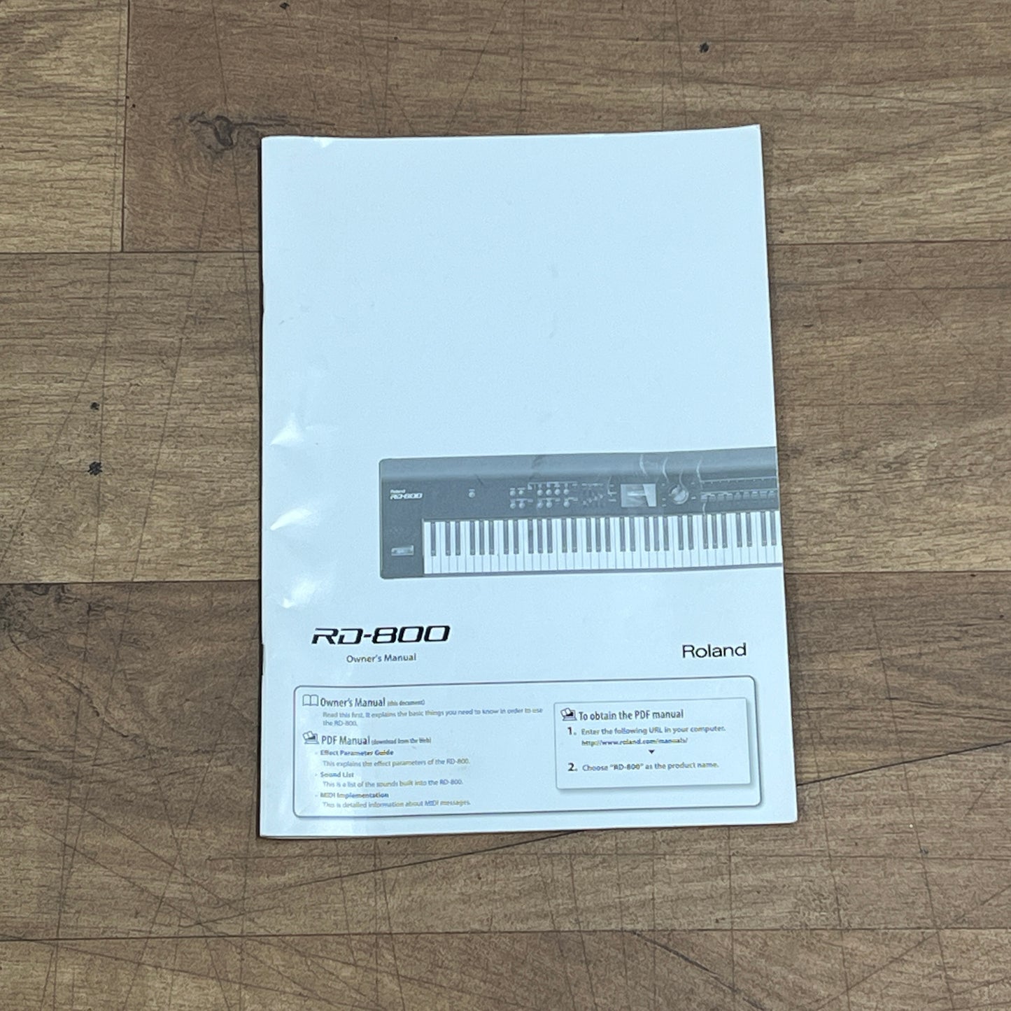 Roland RD800 Stage Piano; Serial No: Z0E3311 | Second Hand