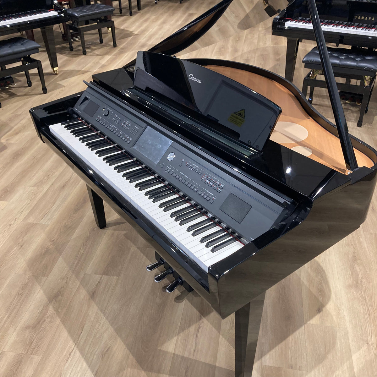 Yamaha CVP709GP Polished Ebony Digital Grand Piano; Serial No: BCWP01003 | Second Hand