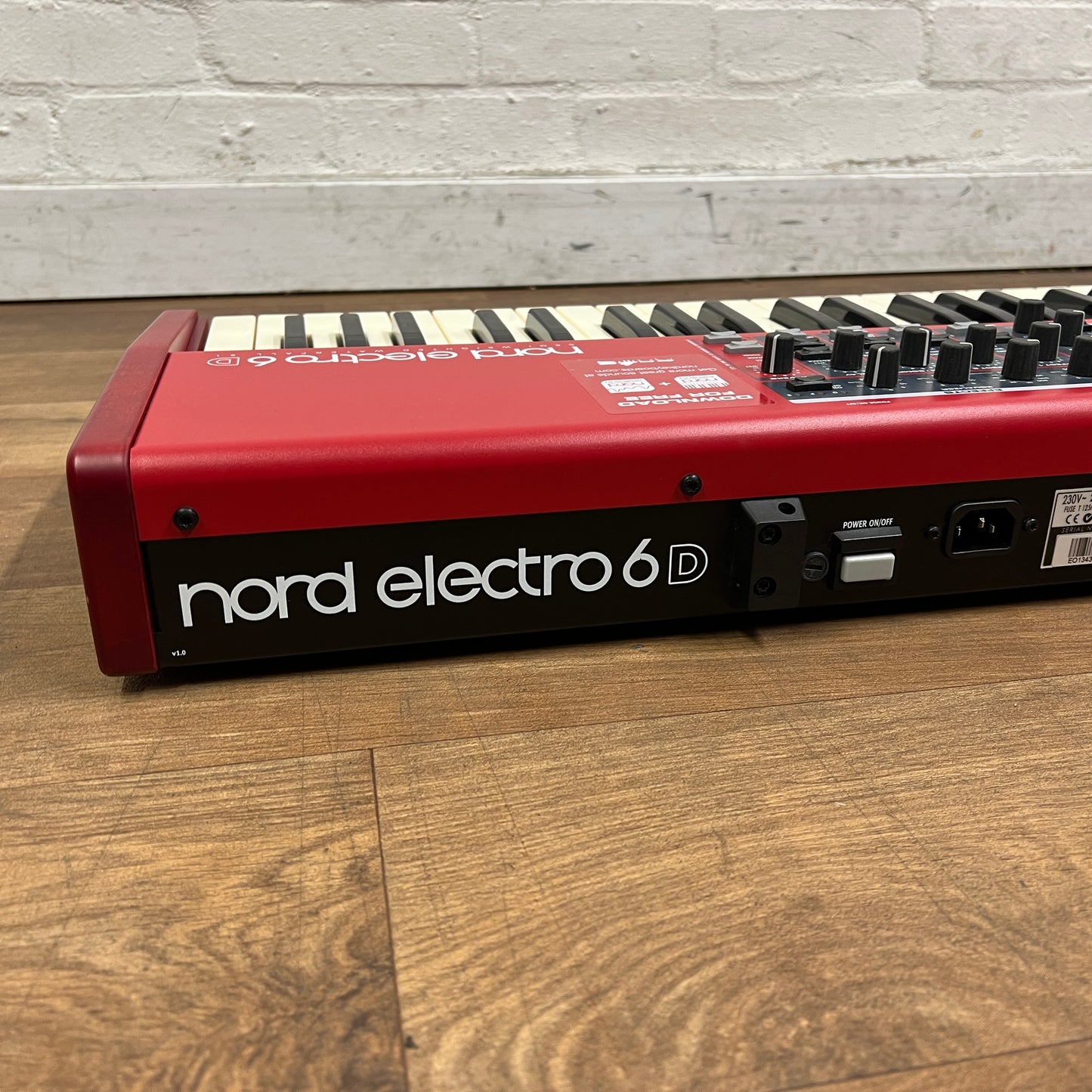 Nord Electro 6D SW61 Stage Keyboard; Serial No: EO13437 | Second Hand