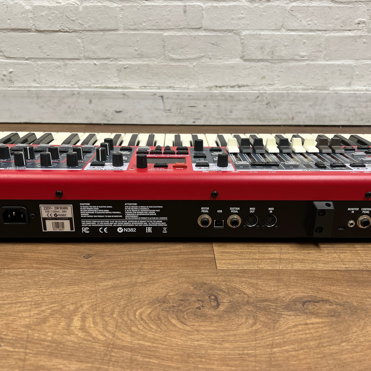 Nord Electro 6D SW61 Stage Keyboard; Serial No: EO13437 | Second Hand