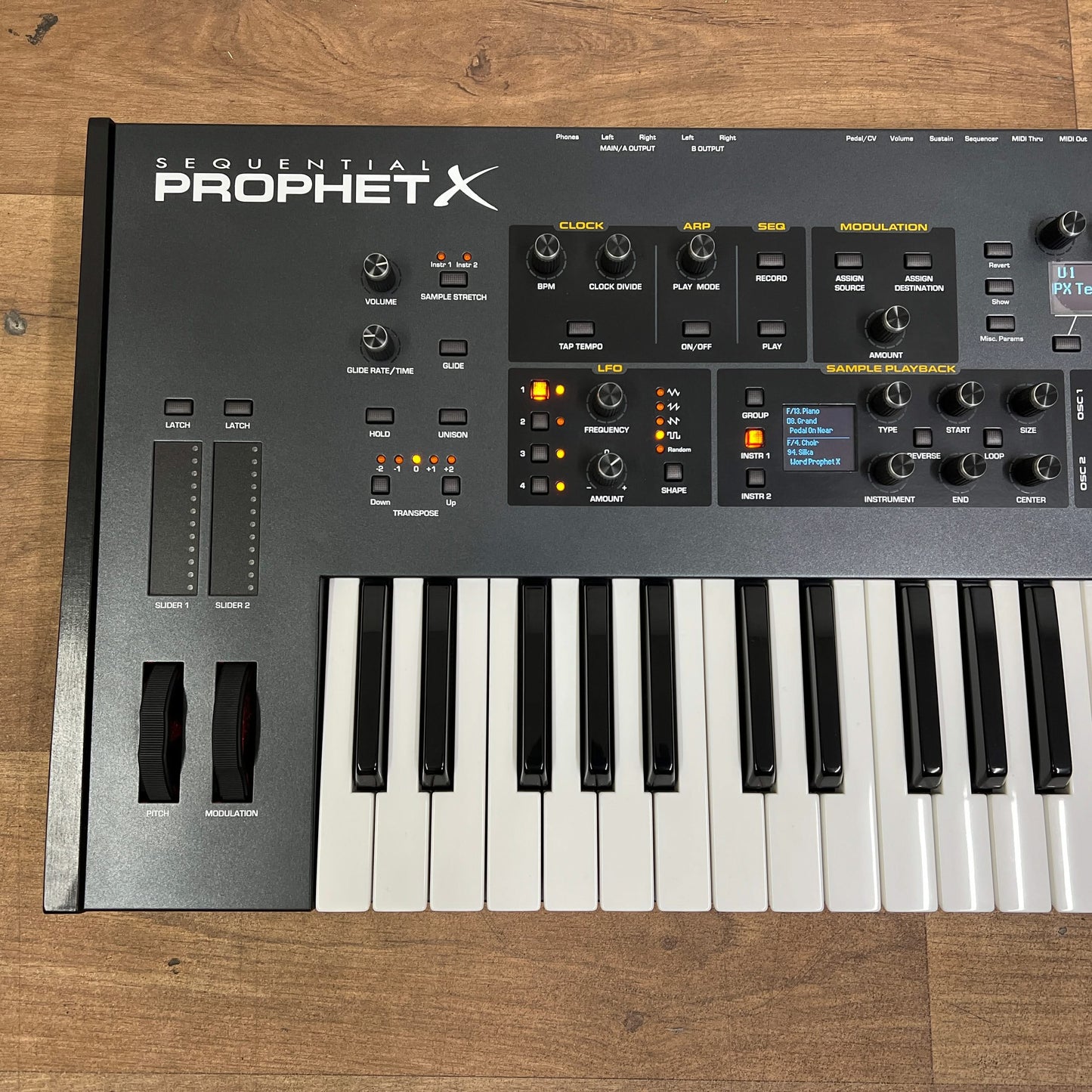 Sequential Prophet X; Serial No: 1437 | Second Hand