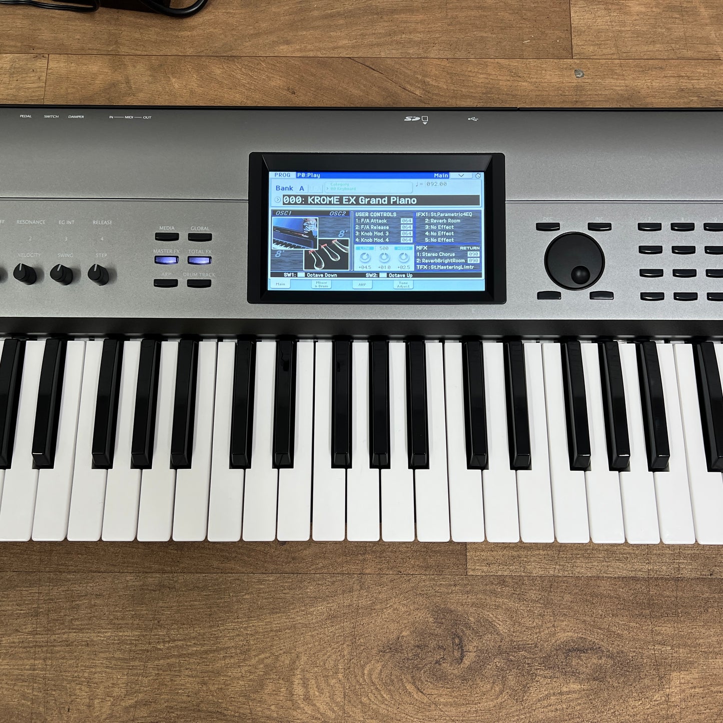 Korg Krome EX73 Music Workstation Keyboard; Serial No: 21512 | Second Hand