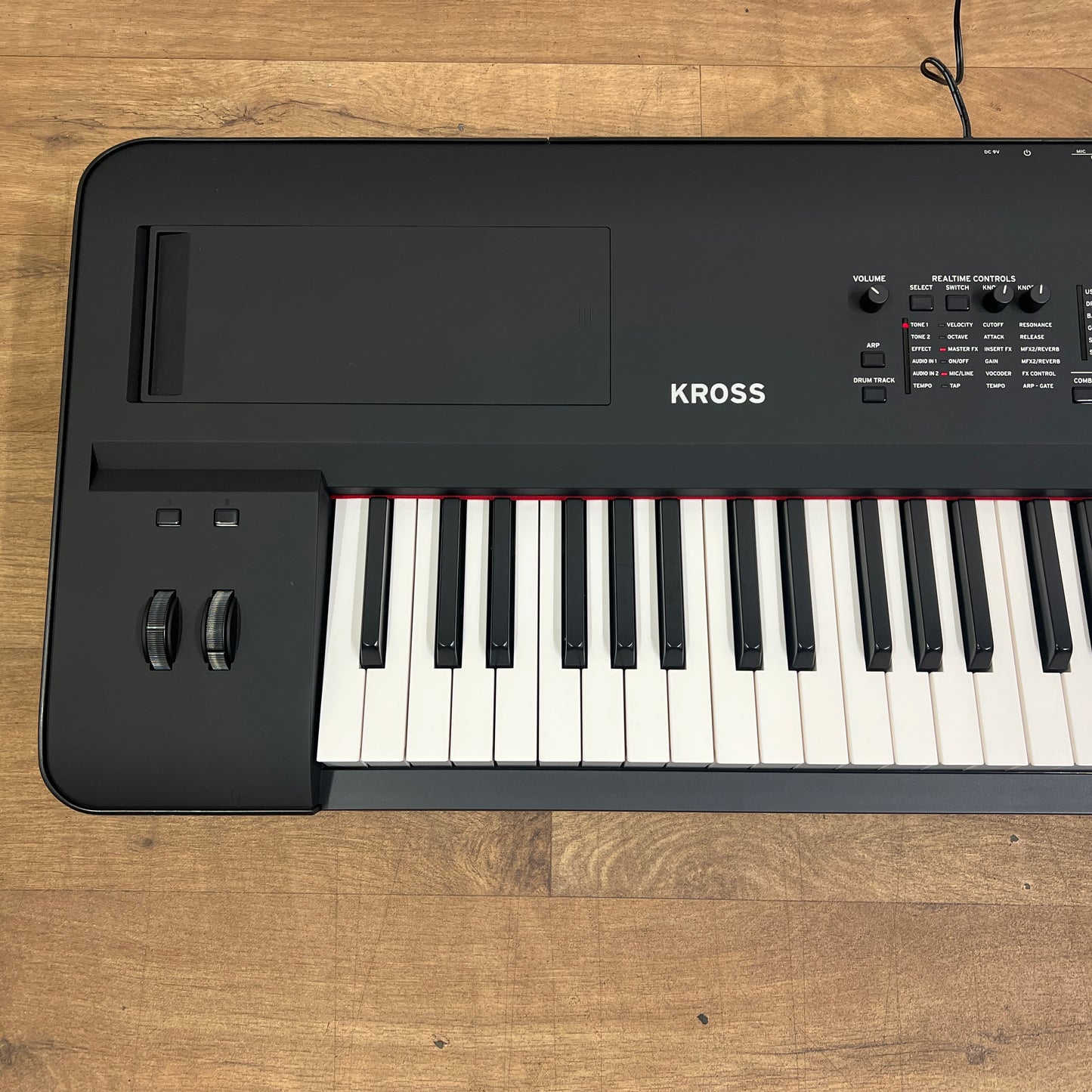 Korg Kross 2 88 Key Synthesizer Workstation, Matt Black; Serial No: 9065 | Second Hand