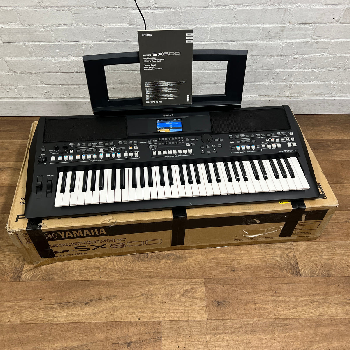 Yamaha PSR SX600 Keyboard; Serial No: BBCY01019 | Second Hand