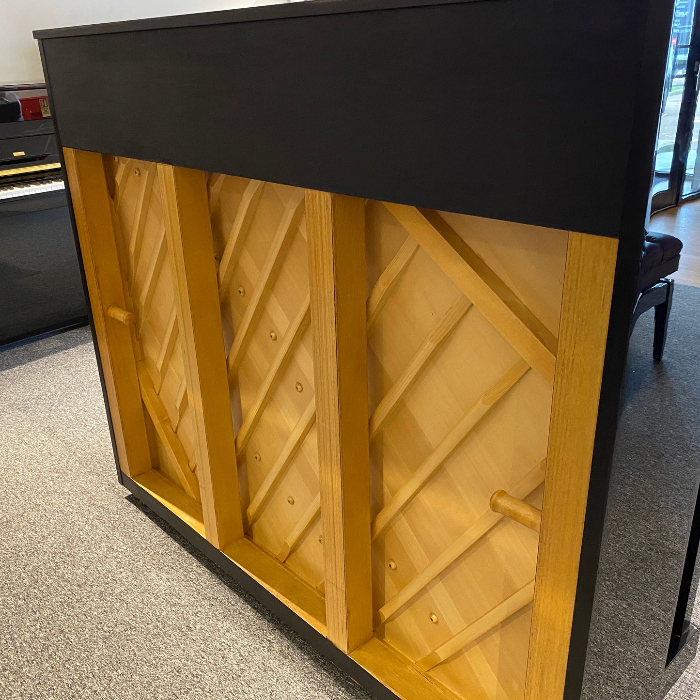 Yamaha U3 Upright Piano With Stool; Ser No M3258118 | Reconditioned As New