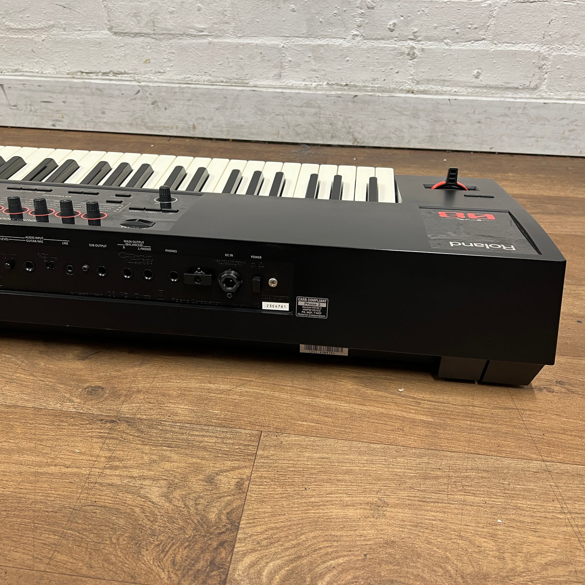 Roland FA08 Synthesizer Keyboard; Serial No: Z3E4761 | Second Hand