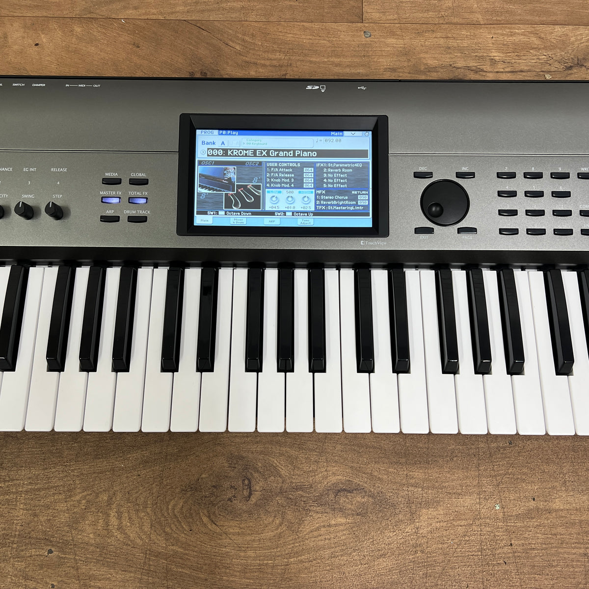 Korg Krome EX73 Keyboard; Serial No: 17506 | Second Hand