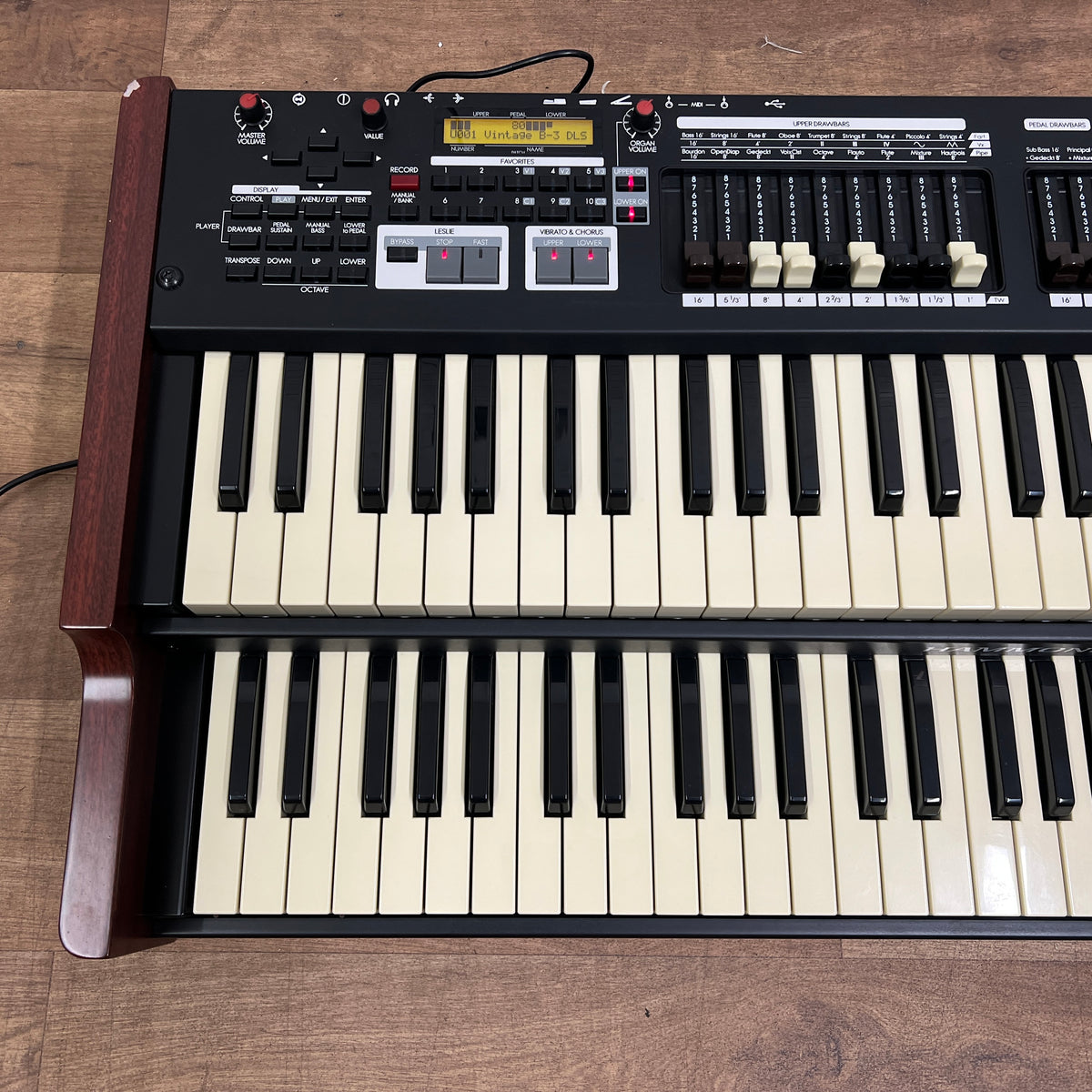 Hammond SKX Dual Manual Keyboard & Case; Serial No: 19050009 | Second Hand